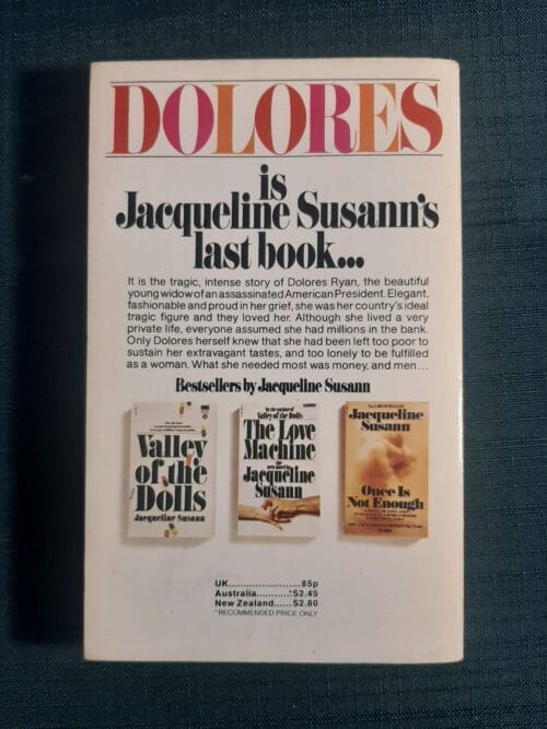 Dolores – Jacqueline Susann secondhand book