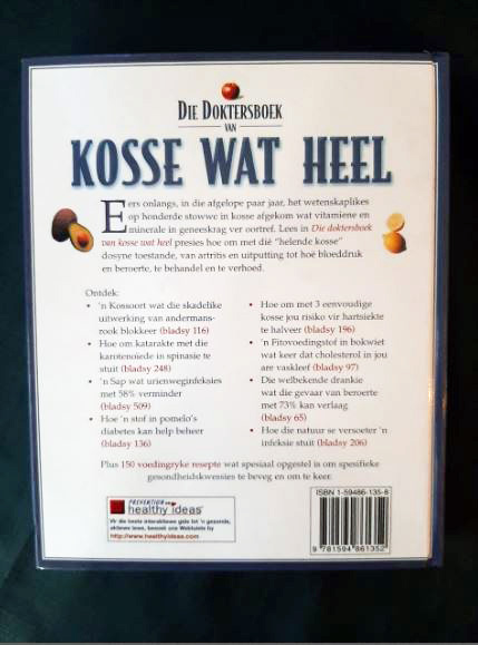 Die Doktersboek van Kosse wat Heel - Selene Yeager
