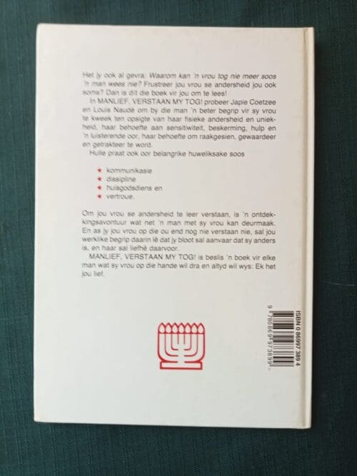 Manlief, Verstaan My Tog! – Japie Coetzee Et Al. secondhand book