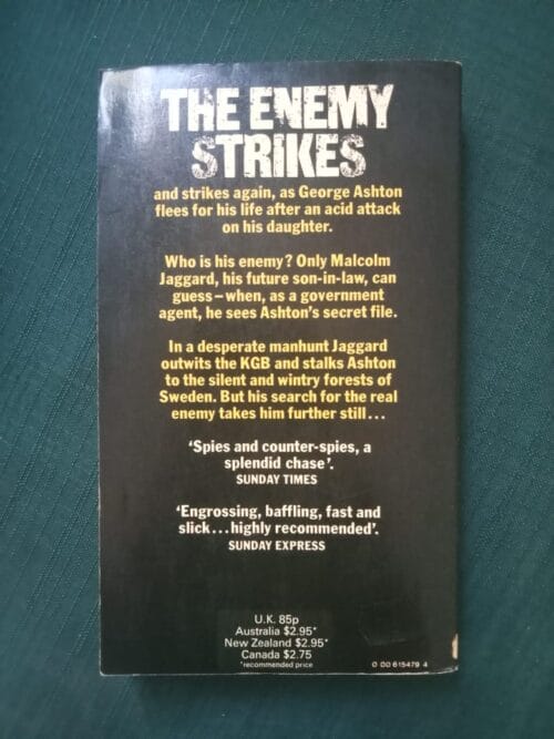 The Enemy – Desmond Bagley secondhand book