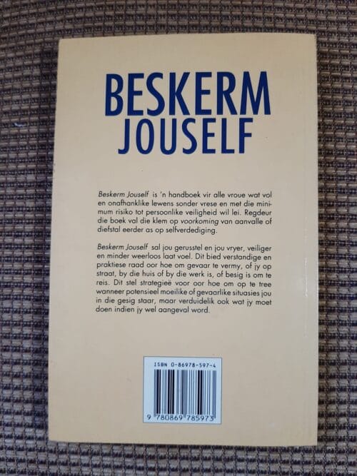 Beskerm Jouself, ‘n Gids Vir Vroue – Jessica Davies secondhand book