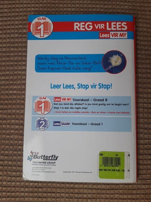 Disney Peter Pan – Reg Vir Lees Vlak 1 secondhand book
