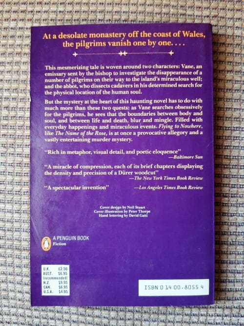 Flying To Nowhere – John Fuller secondhand book