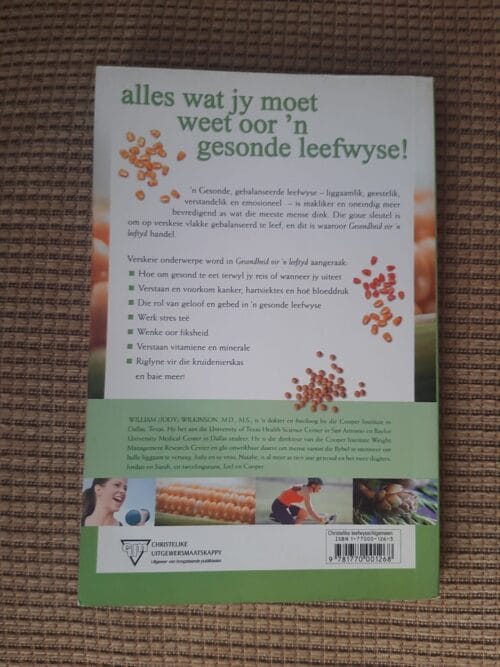 Gesondheid Vir ‘n Leeftyd – Dr Jody Wilkinson, M.S. secondhand book