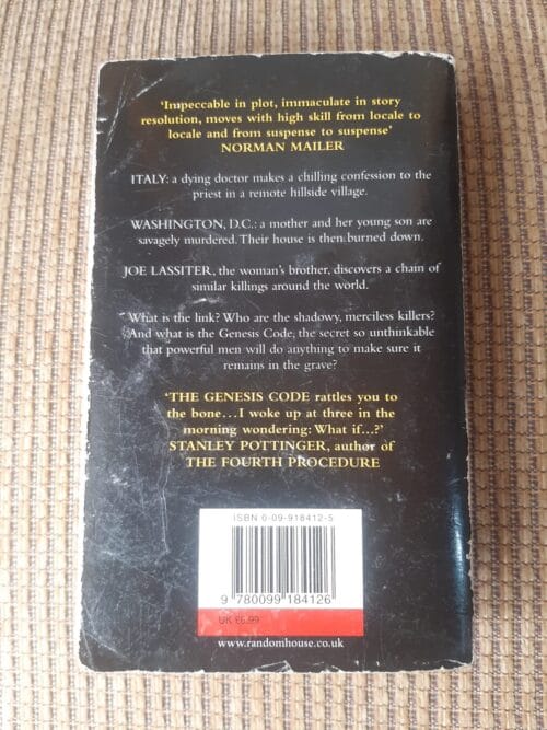 The Genesis Code – John Case secondhand book