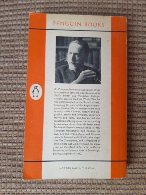 The Rival Monster – Compton Mackenzie secondhand book