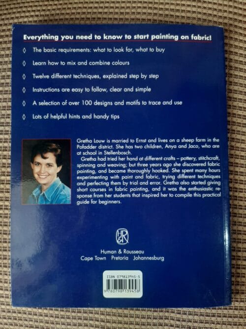 Fabric Painting Made Easy – Gretha Louw secondhand book