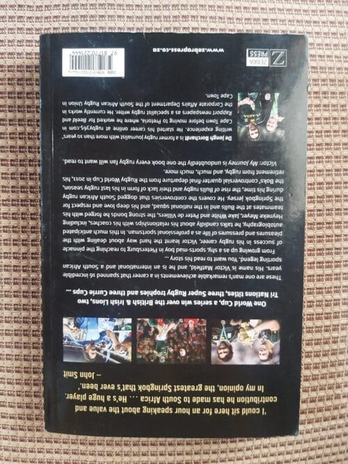 Victor: My Journey – Victor Matfield *SIGNED* secondhand book