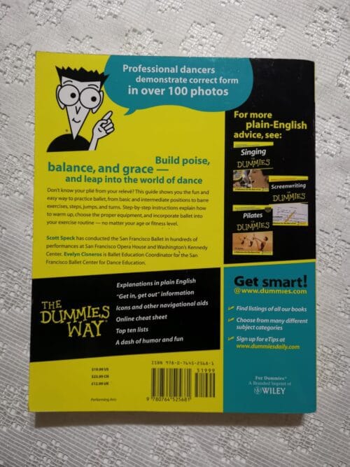 Ballet For Dummies – Scott Speck, Evelyn Cisneros secondhand book