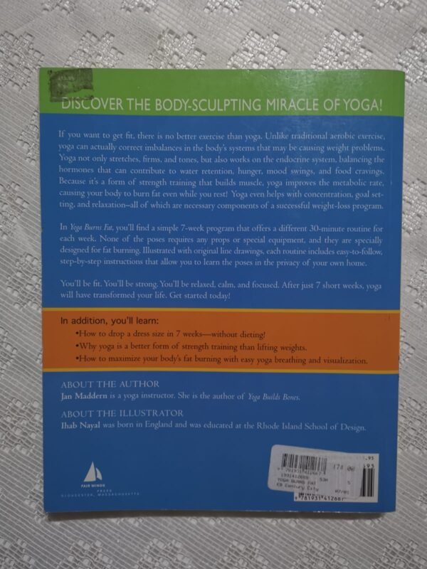 Yoga Burns Fat – Jan Maddern secondhand book