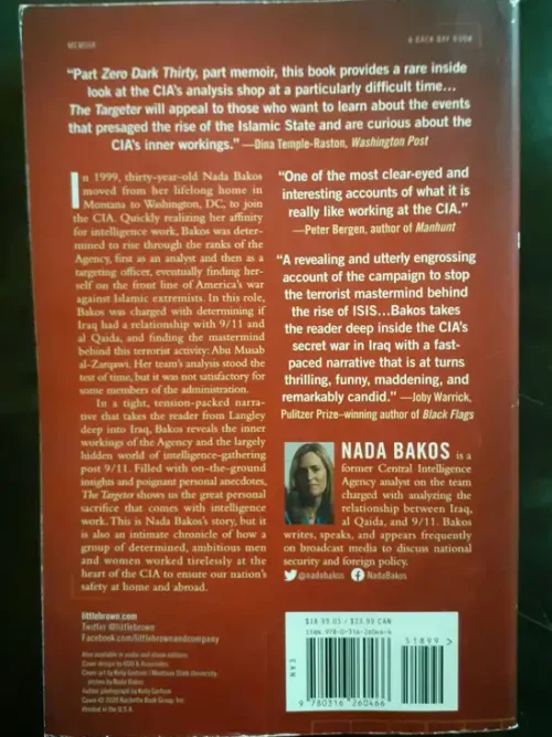 The Targeter: My Life In The CIA – Nada Bakos secondhand book