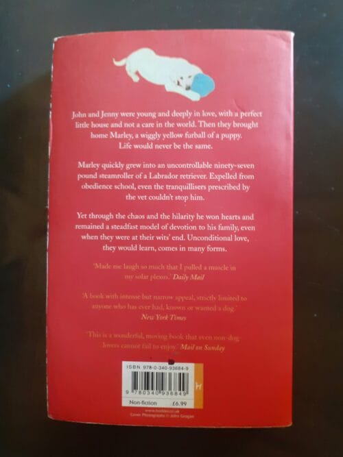 Marley & Me – John Grogan secondhand book