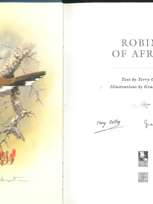 Robins Of Africa – Terry Oatley **Signed x 2** secondhand book