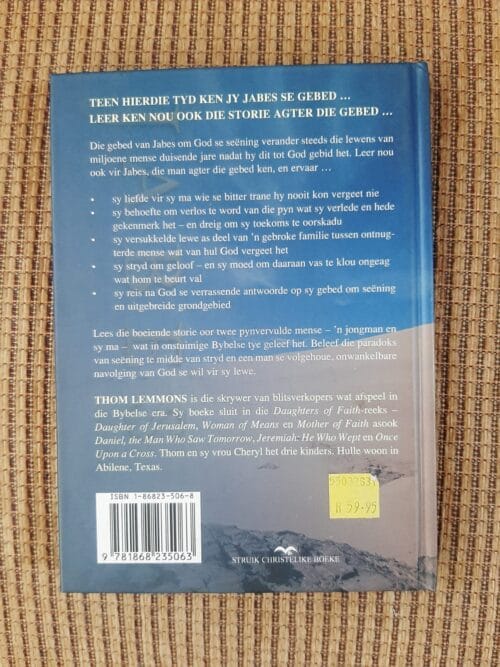 Jabes – ‘n Roman – Thom Lemmons secondhand book