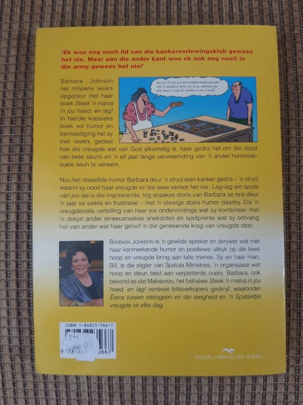 Lag-lag ten spyte van jou las - Barbara Johnson