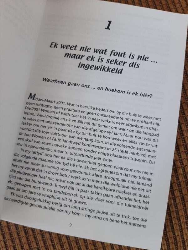 Lag-lag ten spyte van jou las - Barbara Johnson