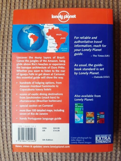 Lonely Planet Brazil – Noble Et Al. secondhand book