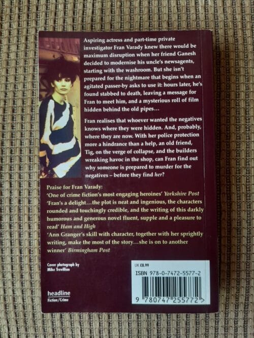 Running Scared – Ann Granger secondhand book