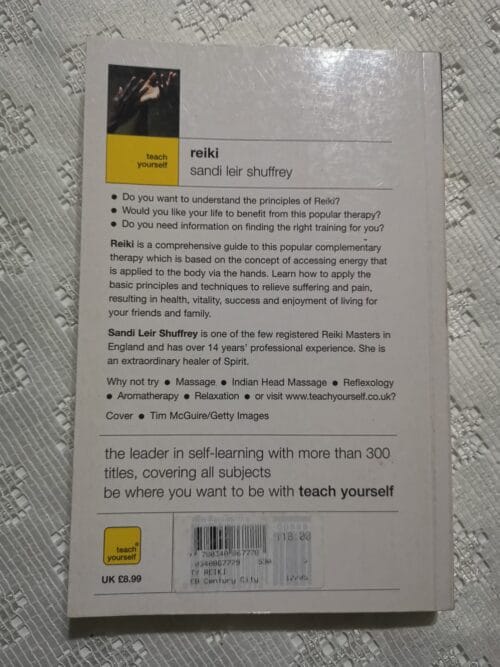 Reiki – Sandi Leir-Shuffrey secondhand book