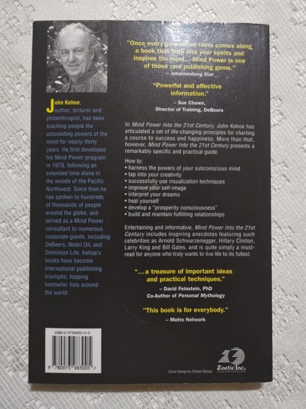 Mind Power Into The 21st Century – John Kehoe secondhand book