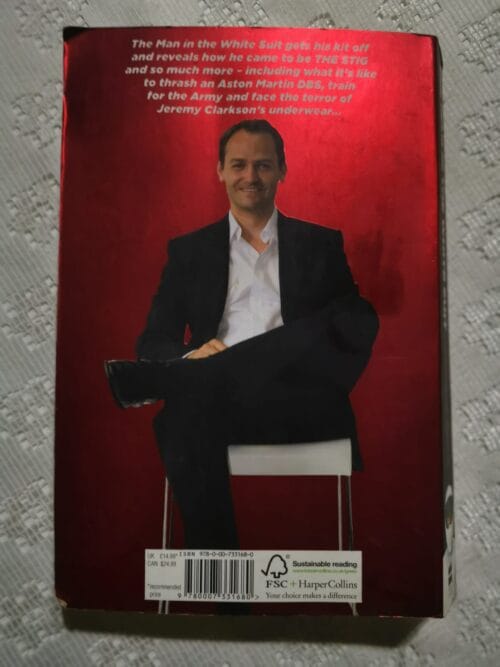 The man in the white suit – Ben Collins secondhand book