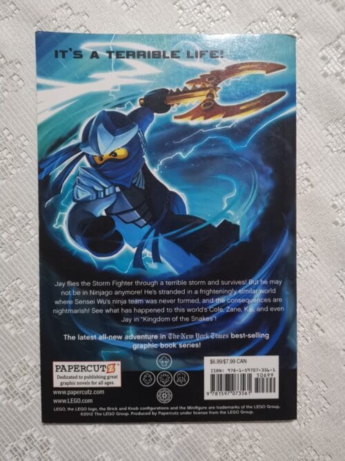 LEGO® Ninjago #5: Kingdom Of The Snakes – Greg Farshtey secondhand book
