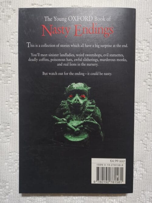 The Young Oxford Book Of Nasty Endings – Dennis Pepper secondhand book