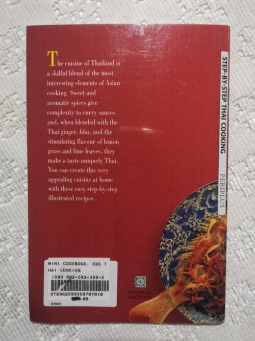 Step-By-Step Thai Cooking secondhand book