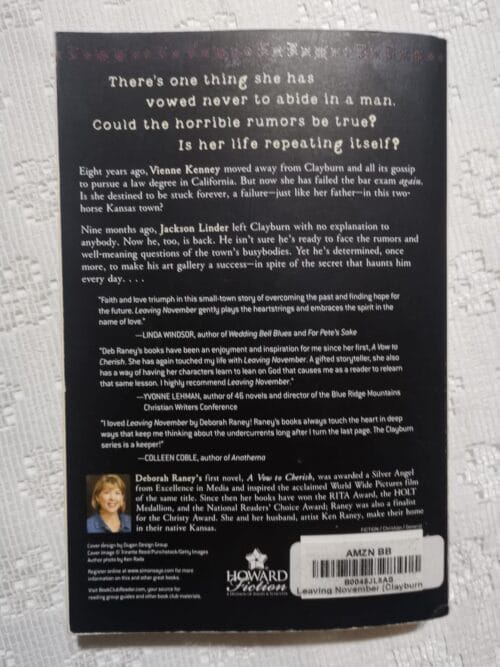 Leaving November – Deborah Raney secondhand book
