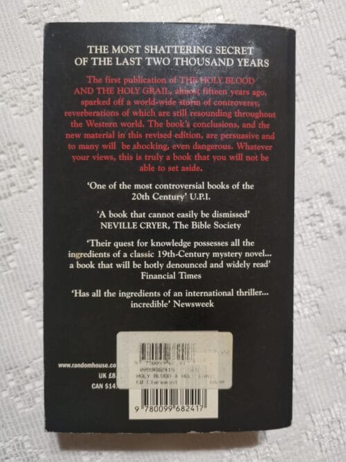 The Holy Blood And The Holy Grail – Michael Baigent, Richard Leigh, Henry Lincoln secondhand book