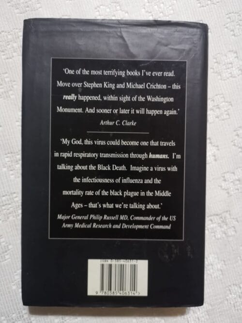 The Hot Zone – Richard Preston secondhand book
