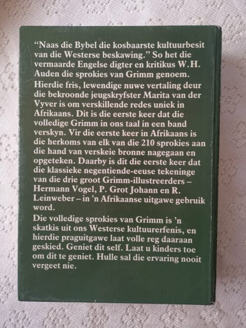 Die Volledige Sprokies Van Grimm – Marita vd Vyver secondhand book