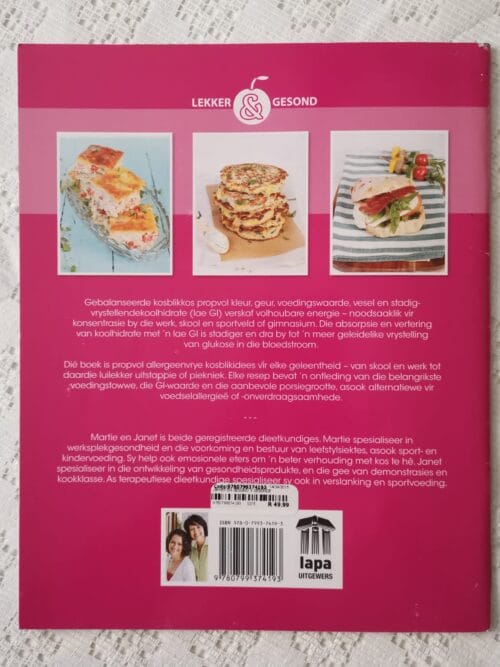 Gesonde Kosblikke – Martie Hofmeyer, Janet Wiegland secondhand book
