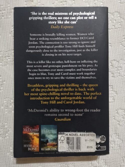 Cross and Burn – Val McDermid secondhand book