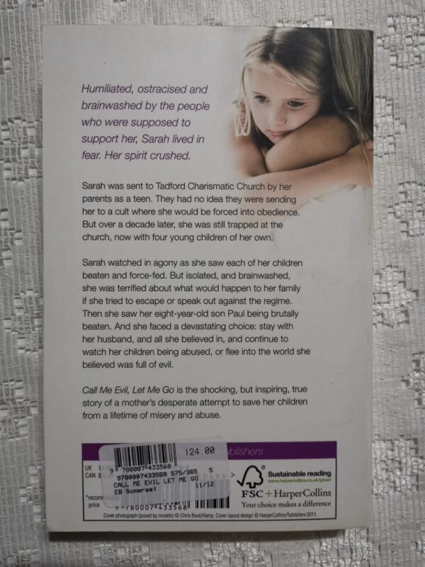Call Me Evil, Let Me Go – Sarah Jones secondhand book