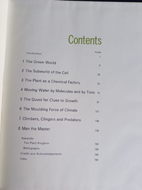 Life Nature Library The Plants secondhand book