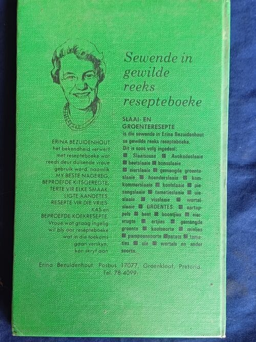 Slaai- en Groenteresepte – Erina Bezuidenhout secondhand book