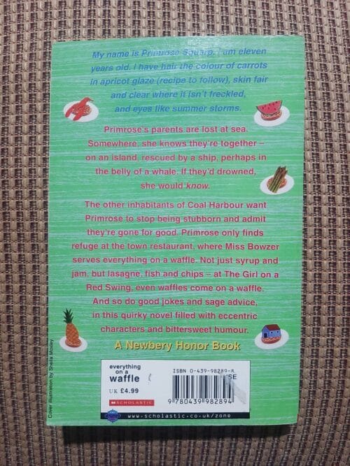 Everything On A Waffle – Polly Horvath secondhand book