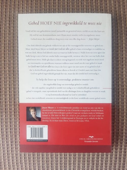 Gesels Met God Oor Alles – Joyce Meyer secondhand book