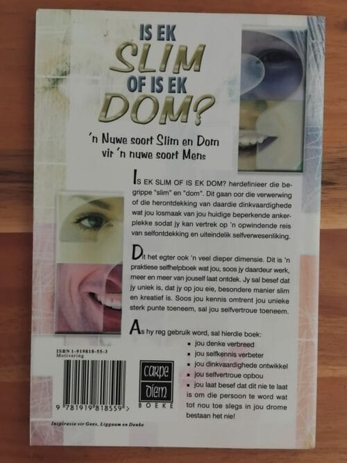 Is Ek Slim Of Is Ek Dom – Rache Rutherford & Kobus Neethling secondhand book