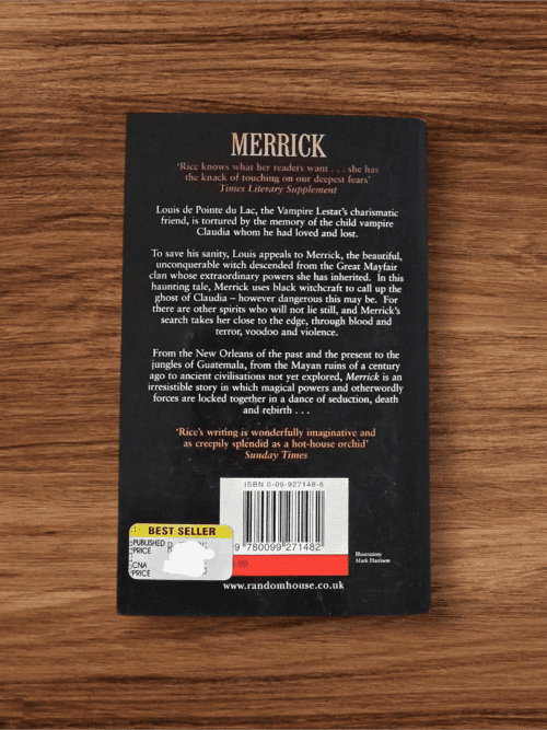 Merrick – Anne Rice secondhand book