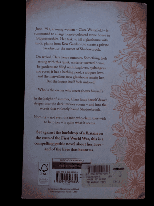 House of Glass – Susan Fletcher secondhand book