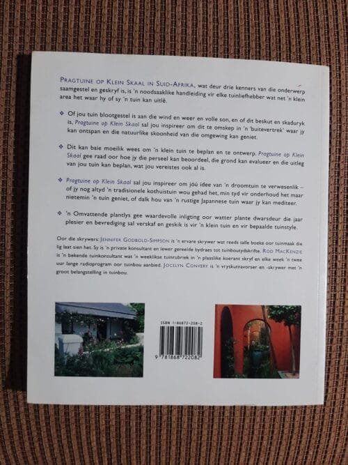 Pragtuine op Klein Skaal in Suid-Afrika – Godbold-Simpson et al. secondhand book