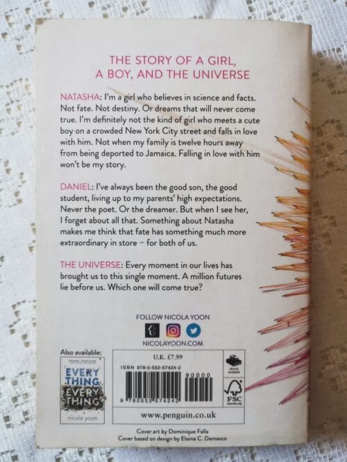 The Sun Is Also a Star – Nicola Yoon secondhand book
