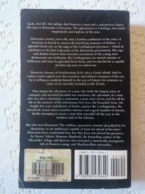 Tyrant – Valerio Massimo Manfredi secondhand book