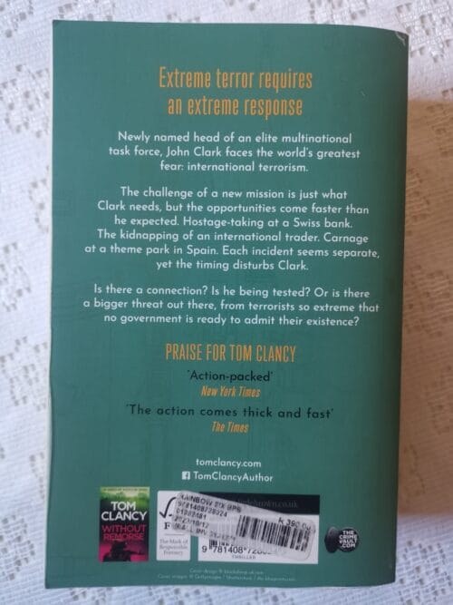 Rainbow Six – Tom Clancy secondhand book