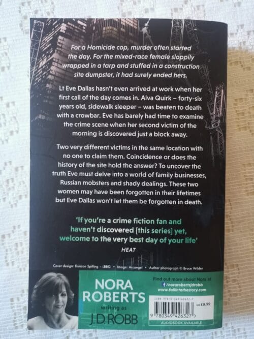 Forgotten in Death – J.D. Robb secondhand book