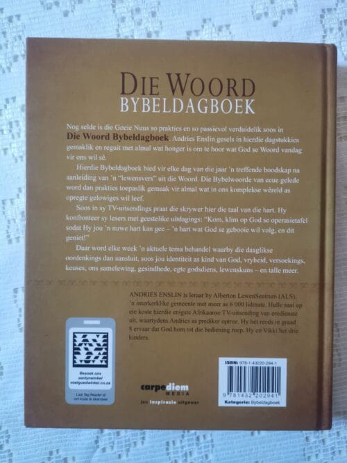 Die Woord Bybeldagboek – Andries Enslin secondhand book