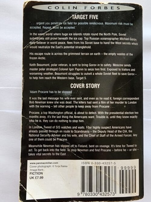 Target Five & Cover Story Omnibus – Colin Forbes secondhand book