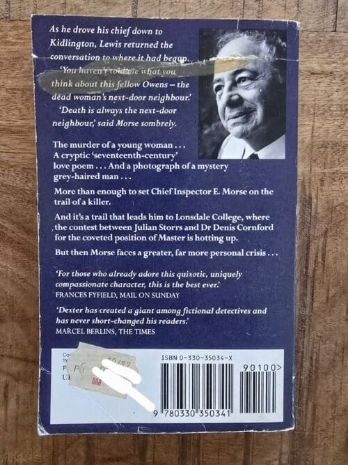 Death is Now My Neighbour – Colin Dexter secondhand book
